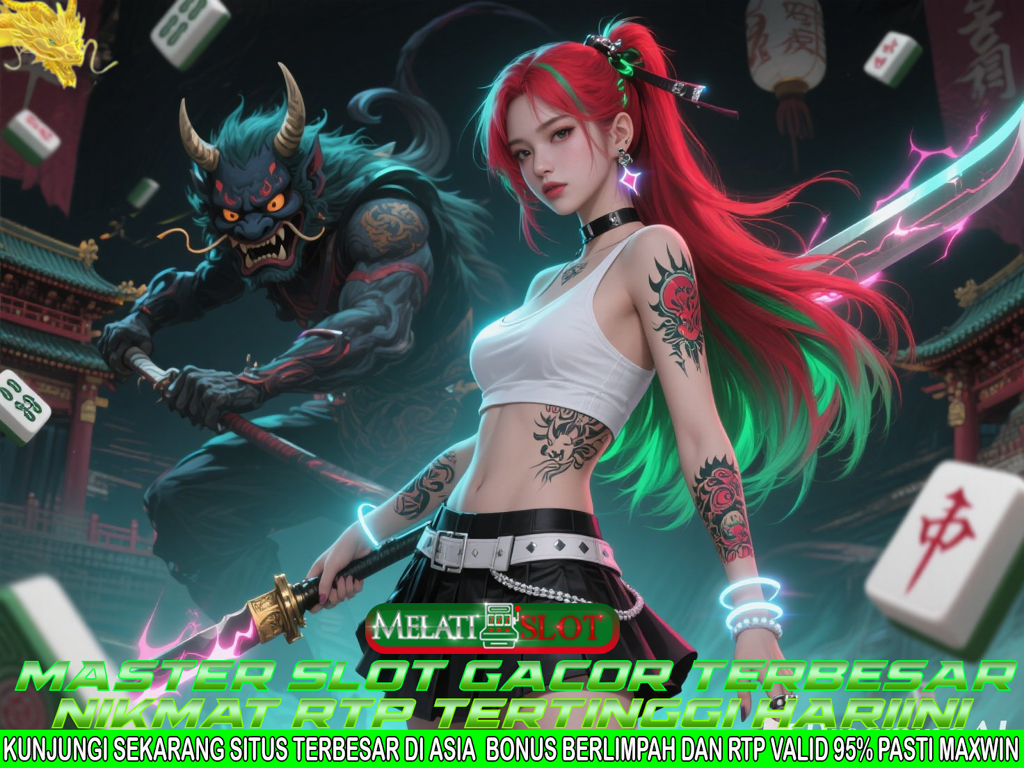 MELATISLOT Situs Slot Online Dengan Bonus New Member 100%